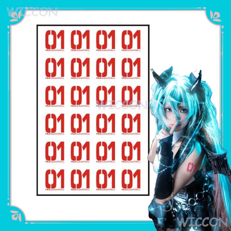 Anime Merchandise Europe - Wona/adesivo de tatuagem para braço, à