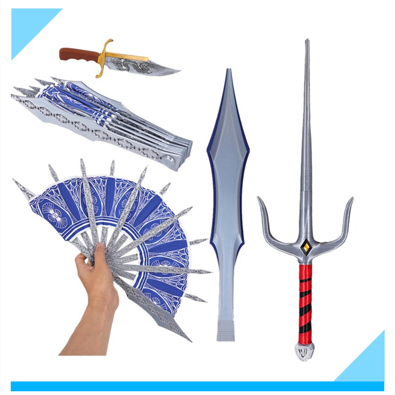 Cosplay Prop Sword - Kitana cosplay fãs dobrável ventilador adereços