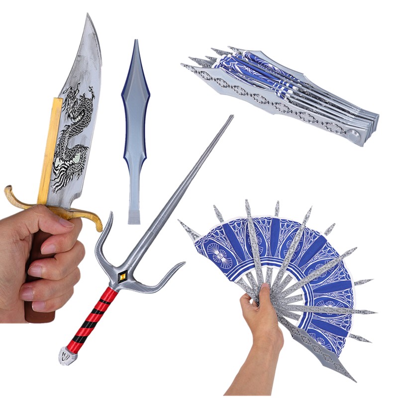 Cosplay Prop Sword - Mortal cosplay kombat ventilador dobrável fantasia