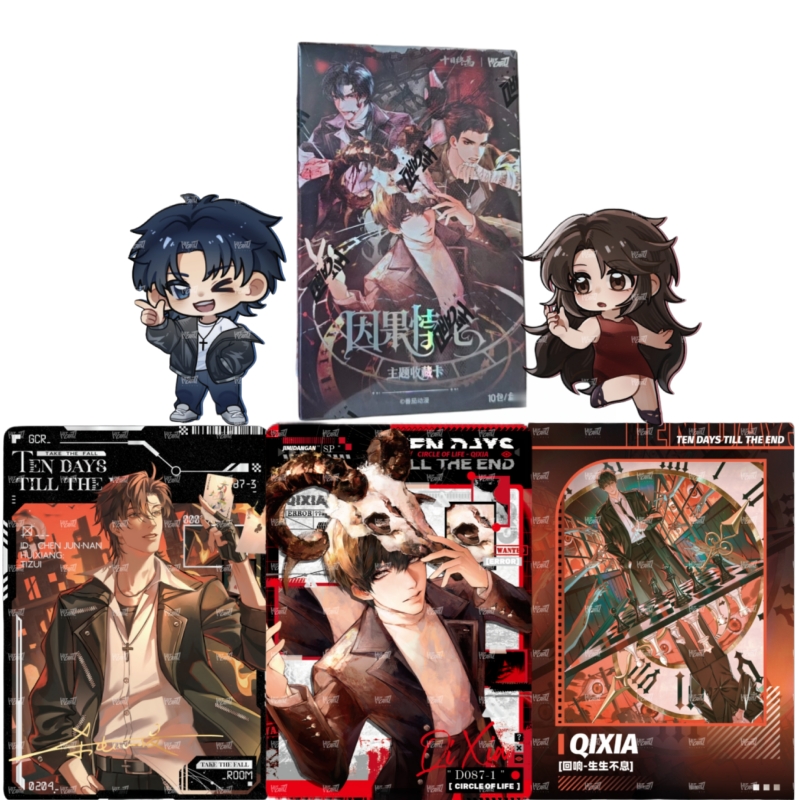 Anime Merchandise Bd - Cartas Oficiais Genuínas da Série Ten