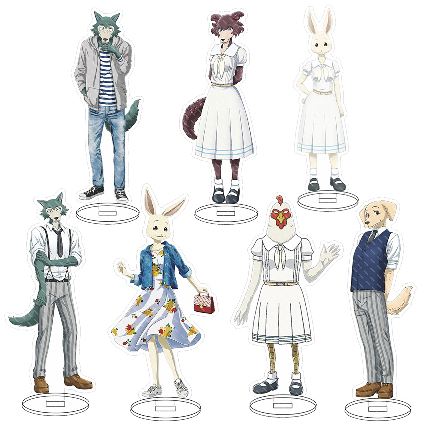 Anime Character Merchandise - Figura Acrílica de Anime BEASTARS Legoshi