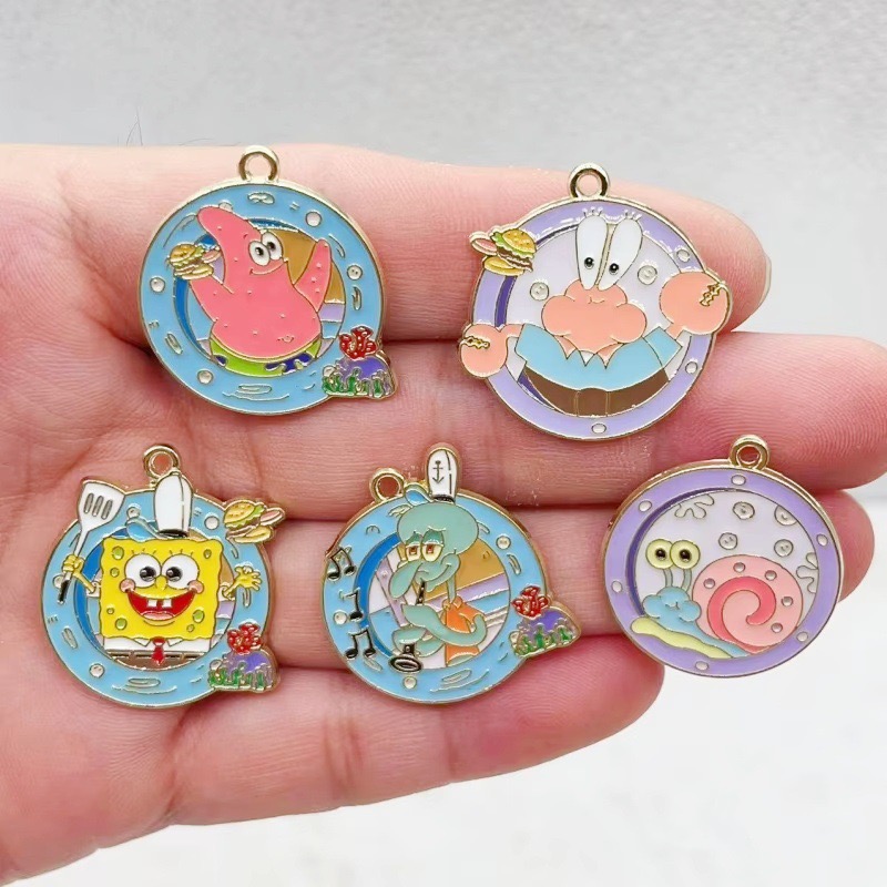 Anime Merchandise Accessories - 10 peças de pingente de liga
