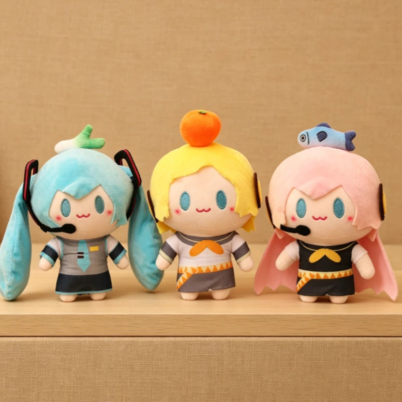Anime Merchandise Plush Toys - Chaveiro de figura chibi fofa da