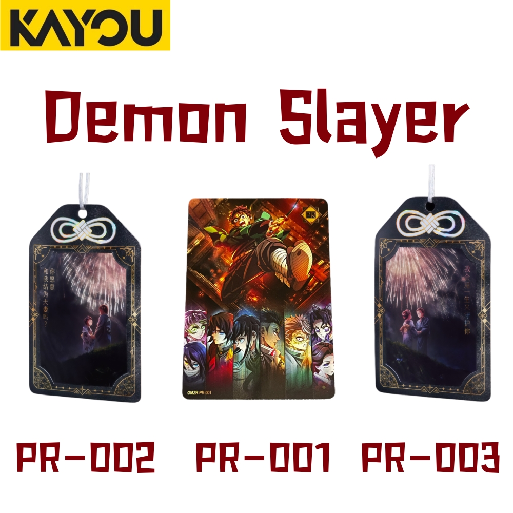 Anime Merchandise Europe - Cartões de Promoção Kayou Demon Slayer