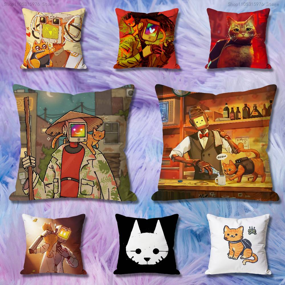 Orange Anime Merchandise - Capa de Almofada Estampada Versátil Game
