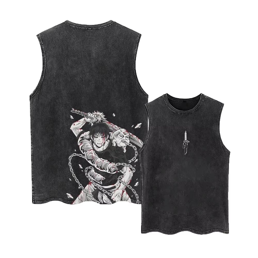 Anime Merchandise For Women - Colete de Ginástica de Verão Jujutsu