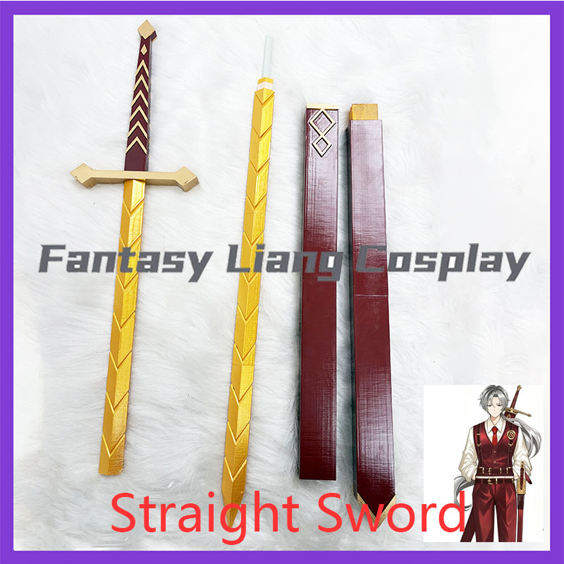 Cosplay Prop Sword - Espada Reta de Cosplay do Personagem