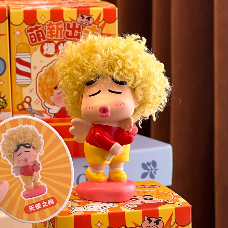 Newbie ataque afro crayon shin - Anime Merchandise For Women avaliação e preço