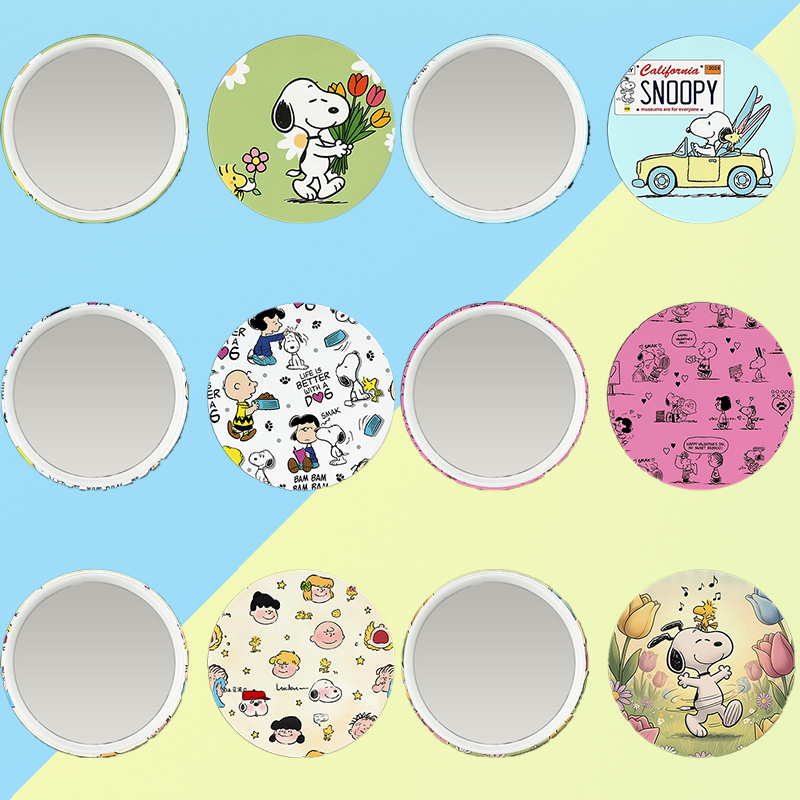 Novo Espelho de Crachá do Snoo - Anime Merchandise Women avaliação e preço