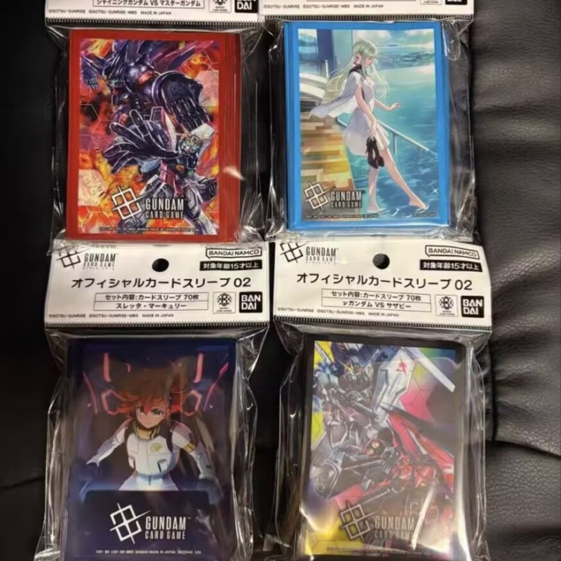 【Em Estoque】Bandai Gundam Card - Collector Card Sleeve avaliação e preço
