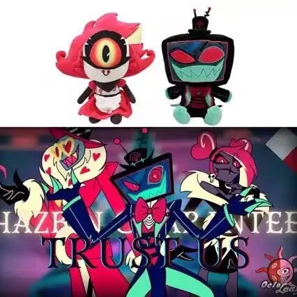 Em estoque novo hazbin hotel b - Anime Merchandise Plush Toys avaliação e preço