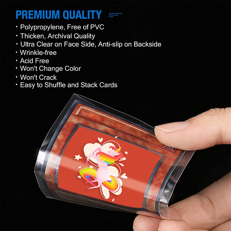 200 pçs transparente capa de c - Collector Card Sleeve avaliação e preço