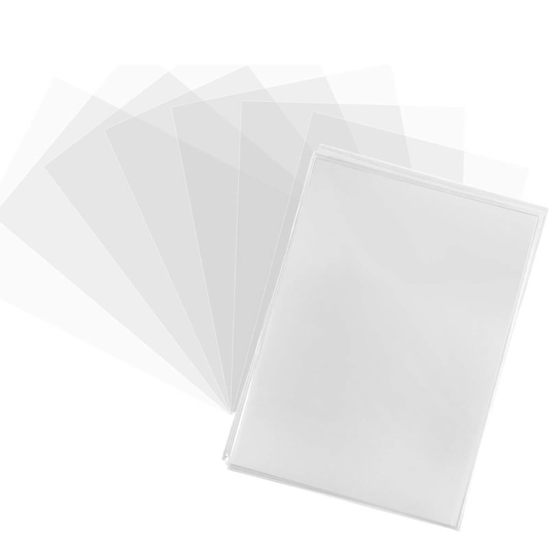 100 pçs mangas de cartão de jo - Collector Card Sleeve avaliação e preço