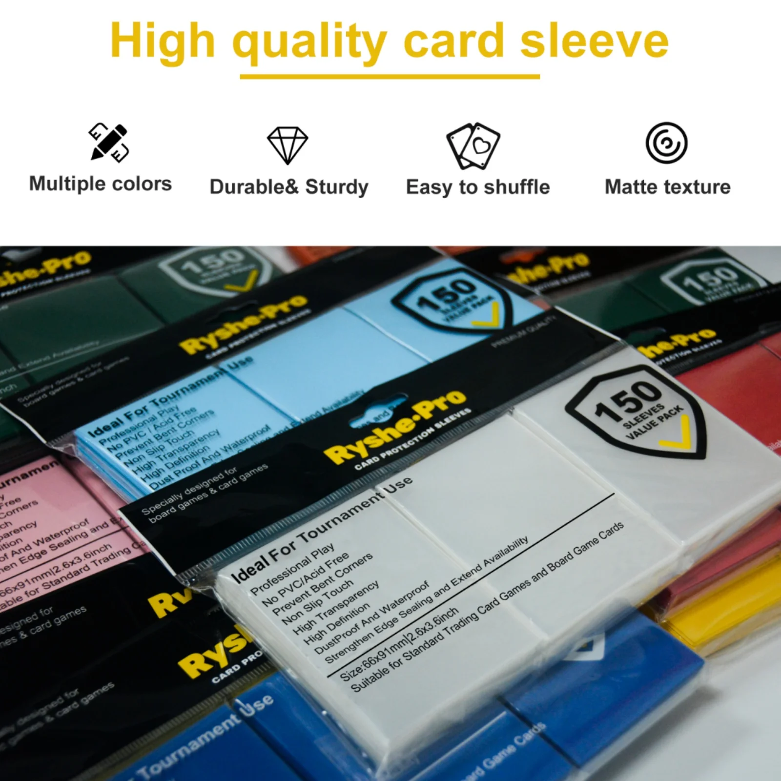 150 Peças de Protetores de Car - Collector Card Sleeve avaliação e preço