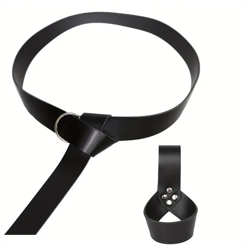 Cinto de Couro Retrô Viking co - Cosplay Prop Sword avaliação e preço