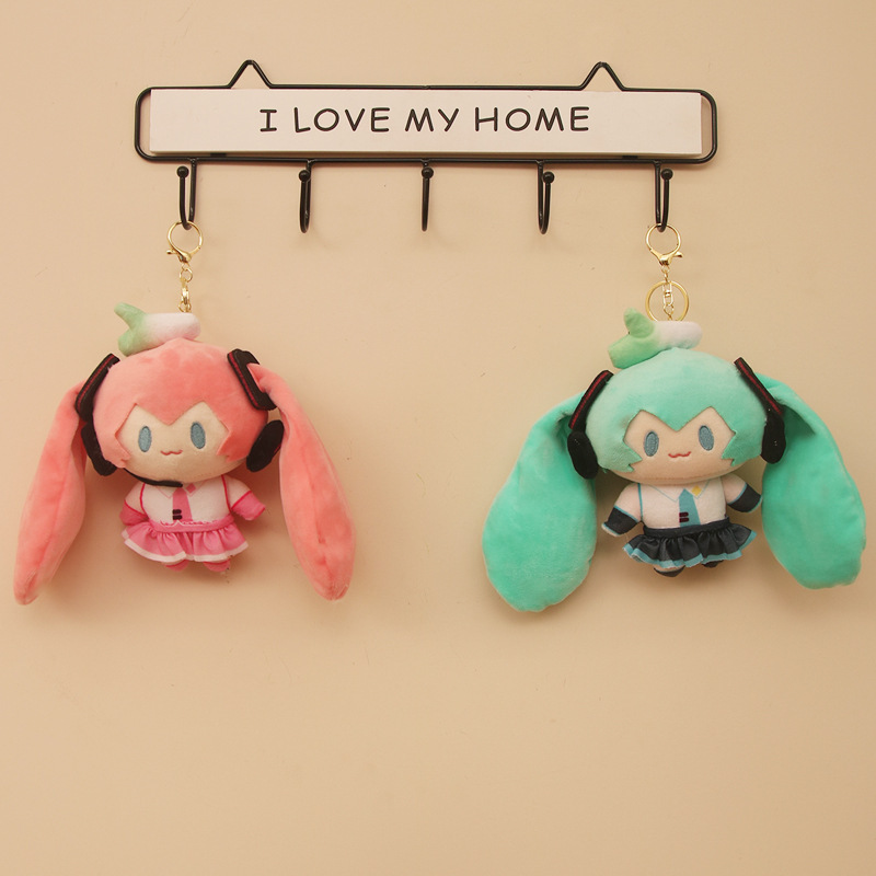 Chaveiro de Pelúcia Anime Miku - Anime Merchandise Plush Toys avaliação e preço