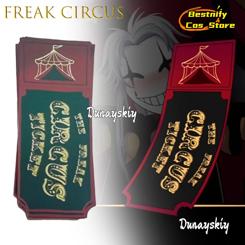Cartão de bilhete de circo BFr - Anime Merchandise Europe avaliação e preço