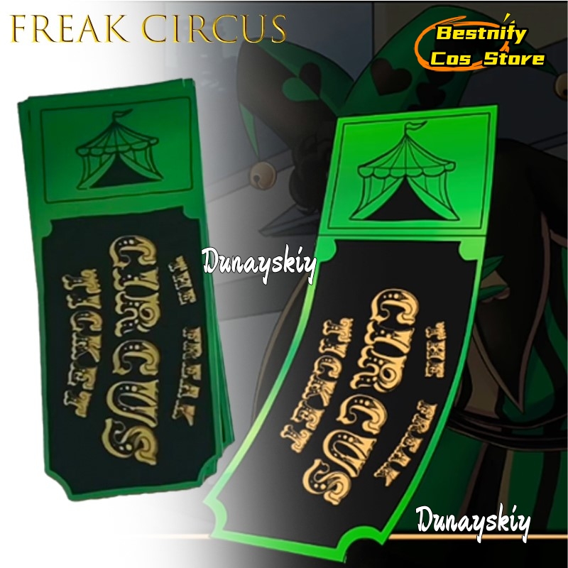 Cartão de bilhete de circo BFr - Anime Merchandise Europe avaliação e preço