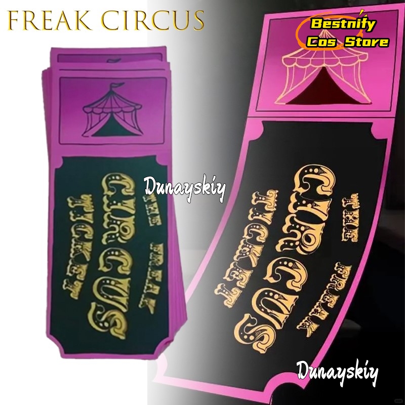 Cartão de bilhete de circo BFr - Anime Merchandise Europe avaliação e preço