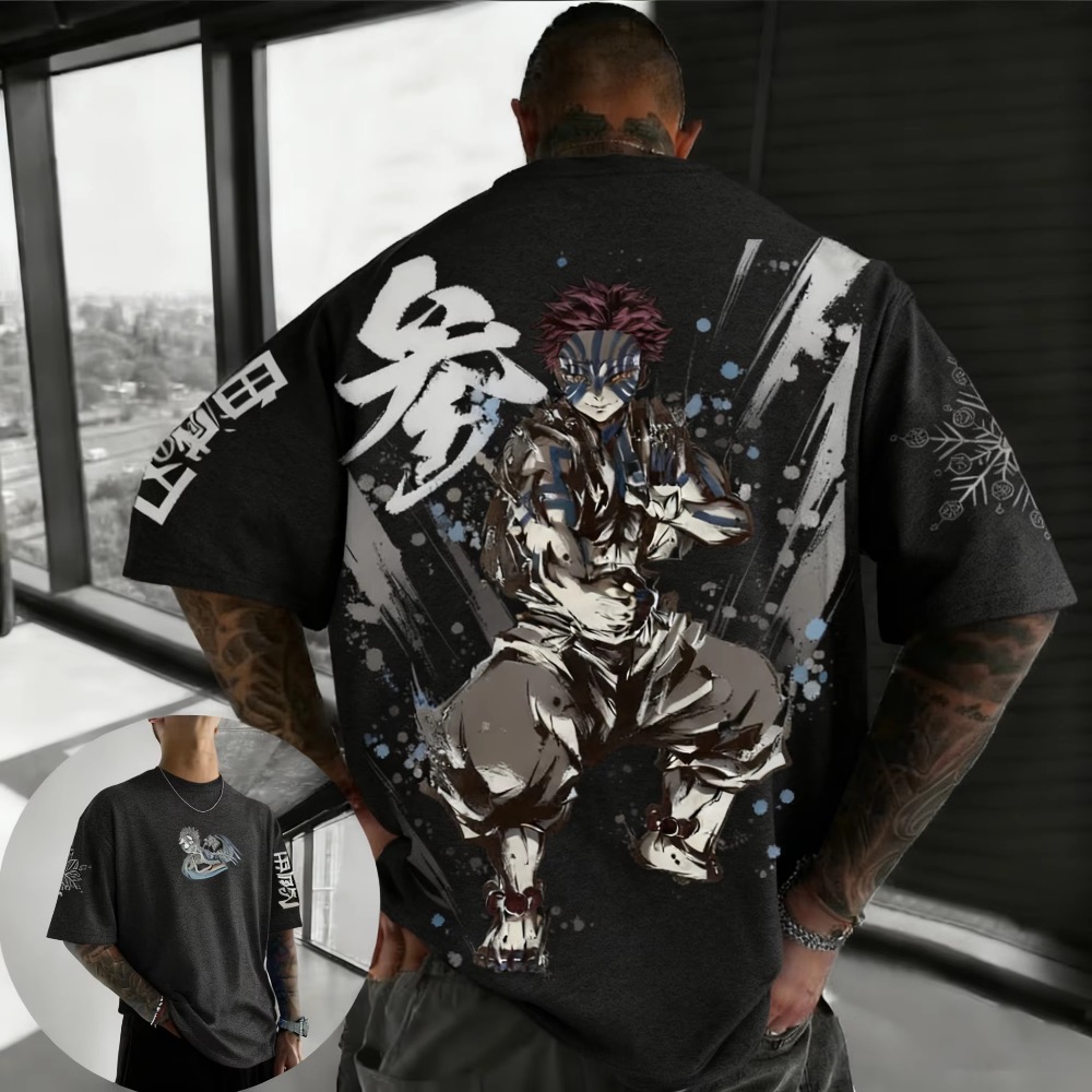 Camiseta Casual de Verão Plus  - Anime Merchandise For Women avaliação e preço