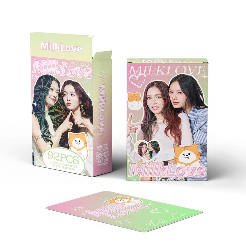 Pacote de 92 Cartões MilkLove  - Sticker Sheet Set avaliação e preço