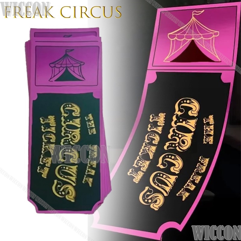 Freak circo bilhete cartão ver - Anime Merchandise Europe avaliação e preço