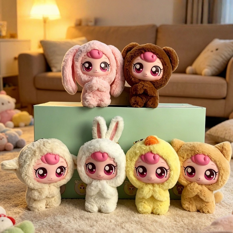 Em Estoque: Bonecos de Pelúcia - Anime Merchandise Plush Toys avaliação e preço