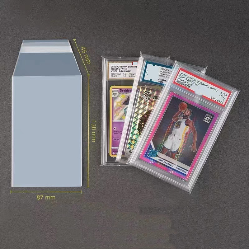 100 unidades de capas protetor - Collector Card Sleeve avaliação e preço