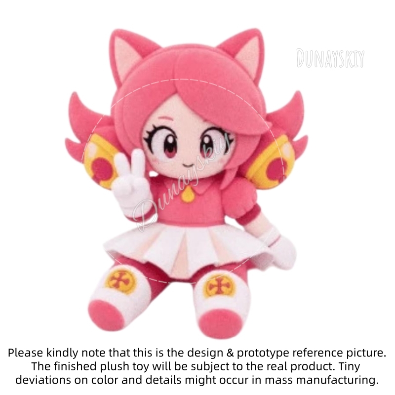 Deltarune Gato Rosa Pelúcia de - Anime Merchandise Dress avaliação e preço