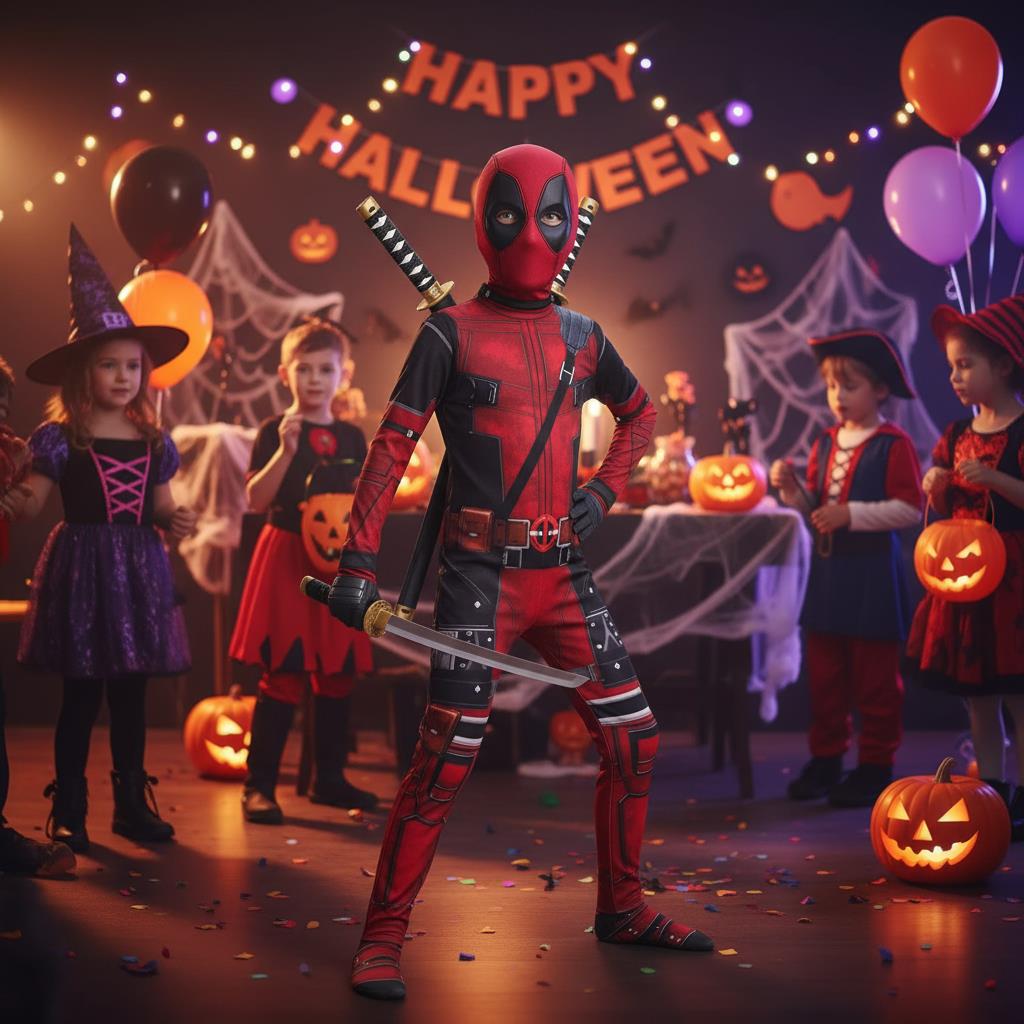 Fantasia de Deadpool para Cria - Cosplay Prop Sword avaliação e preço