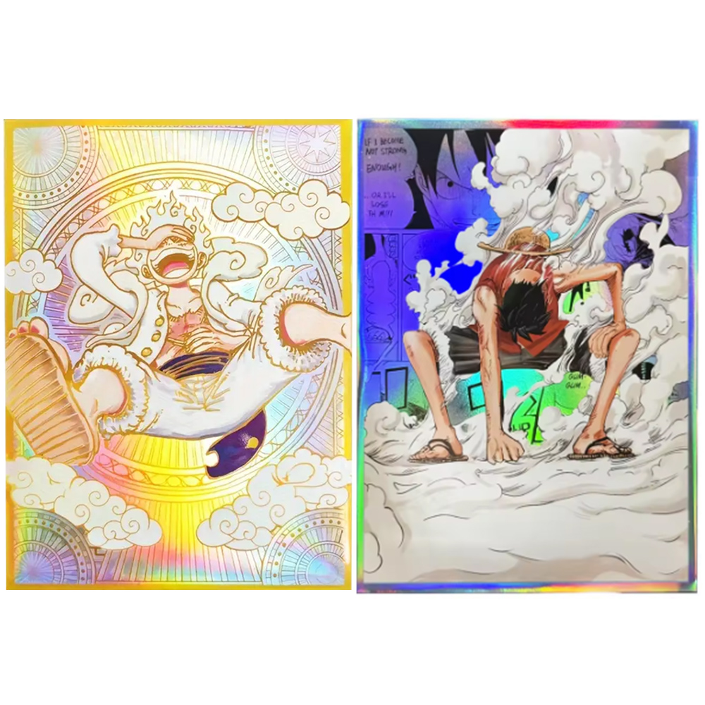 60 PCS OPCG Luffy Foil Anime C - Collector Card Sleeve avaliação e preço