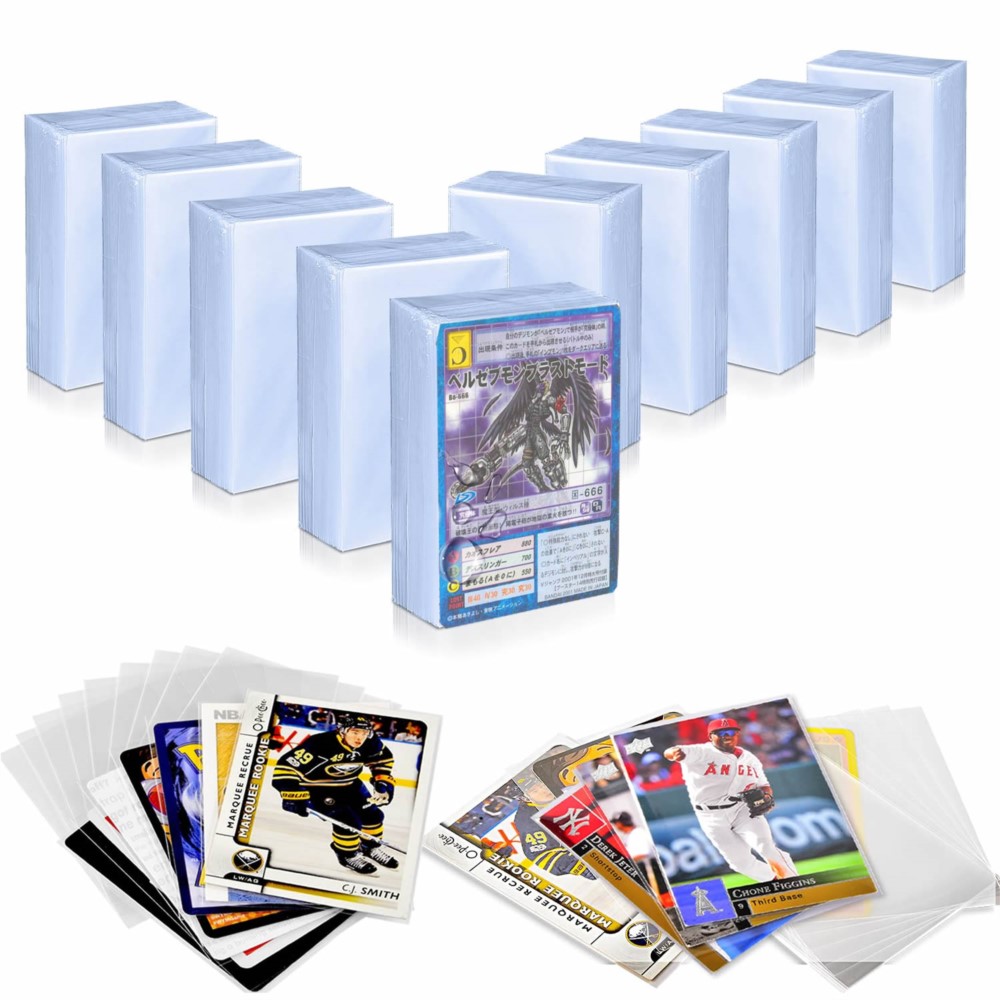 Pacote com 200 protetores tran - Collector Card Sleeve avaliação e preço
