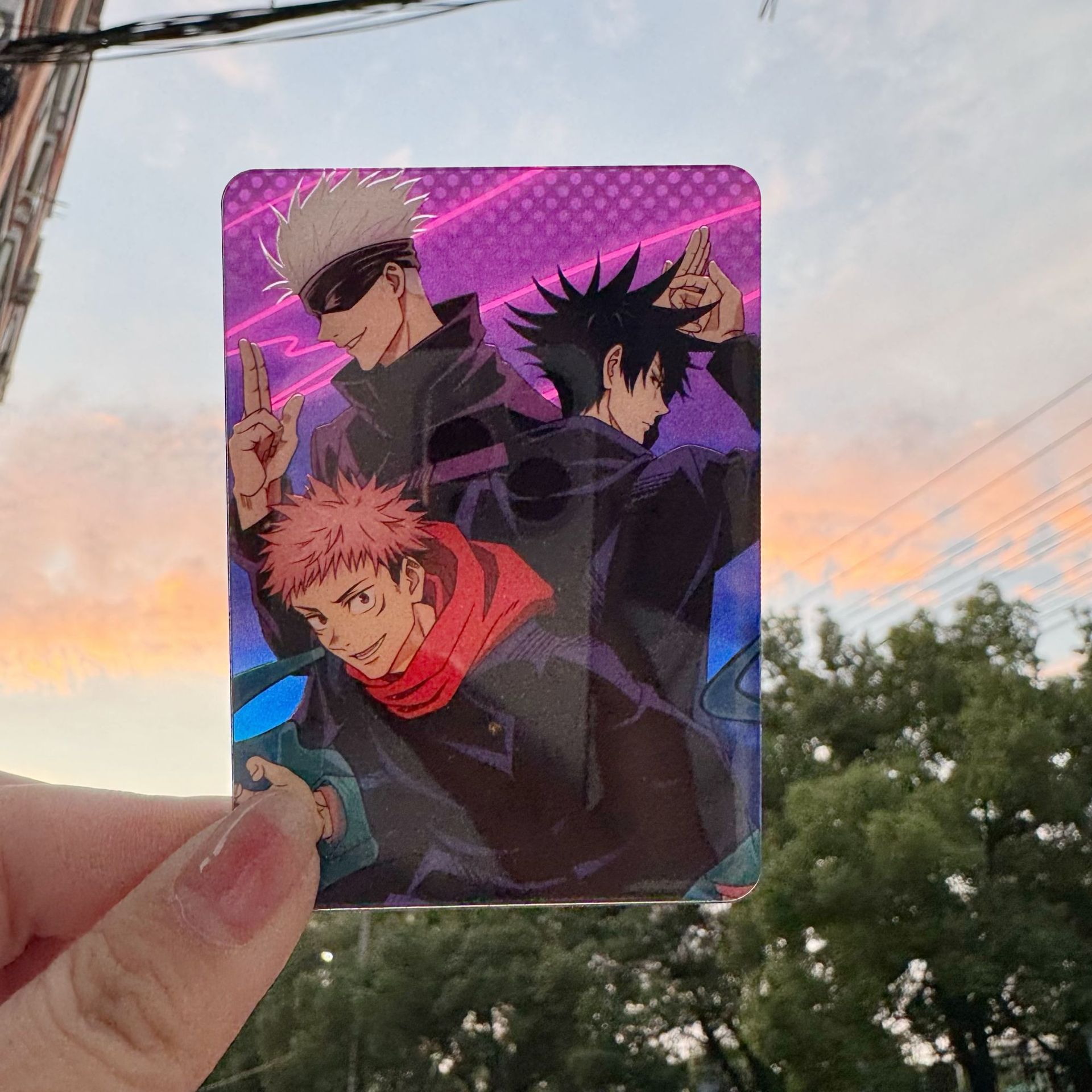 Cartão Acrílico Transparente d - Anime Jujutsu Kaisen Merchandise avaliação e preço