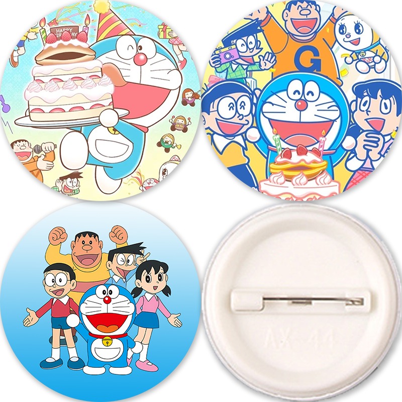 Pins de Anime Doraemon para Mu - Anime Merchandise Women avaliação e preço