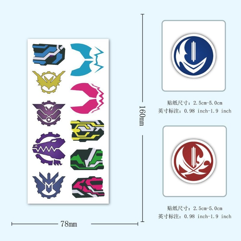60 Folhas de Adesivos com Logo - Sticker Sheet Set avaliação e preço