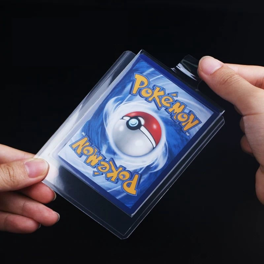 100 pçs 65*90mm bulge jogos ca - Collector Card Sleeve avaliação e preço