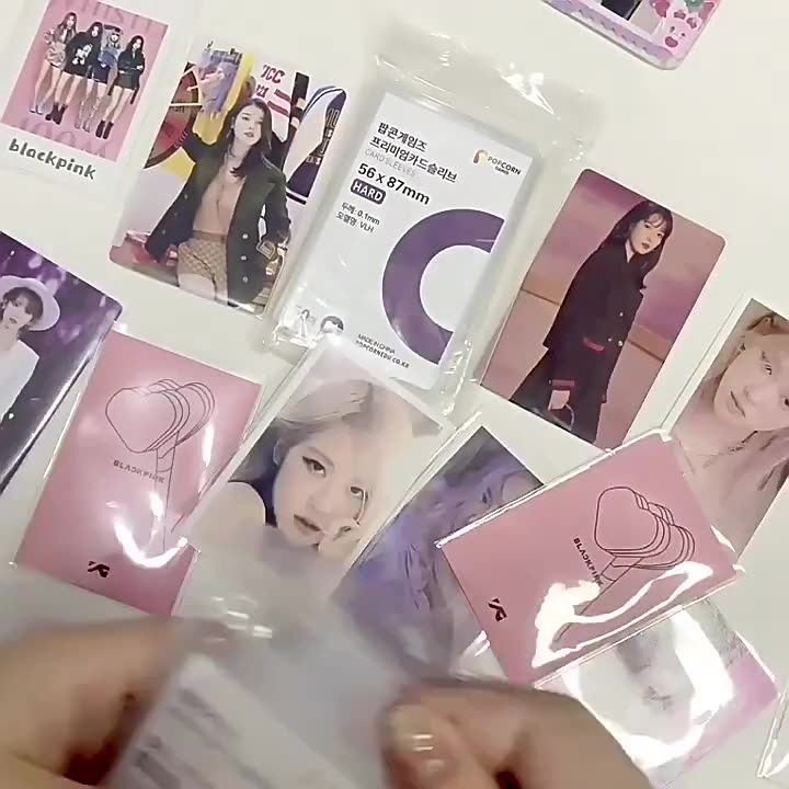 50/100 pçs coreano titular do  - Collector Card Sleeve avaliação e preço